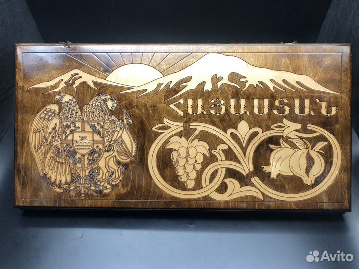 Нарды Армения ручной работы большие