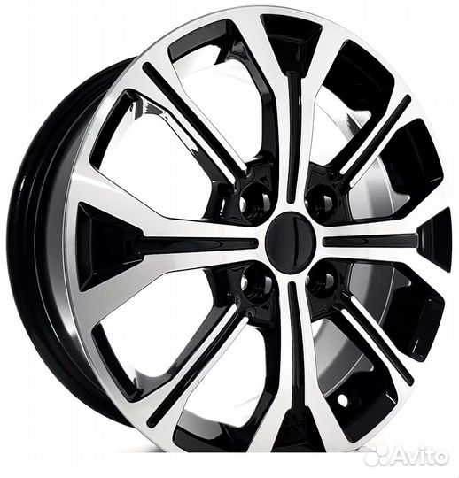 R15 4x100 6J ET46 D54,1 iFree кс945 (15 Rio FB FL) алмаз черный