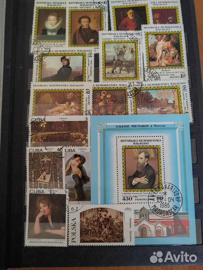 Альбом с советскими марками