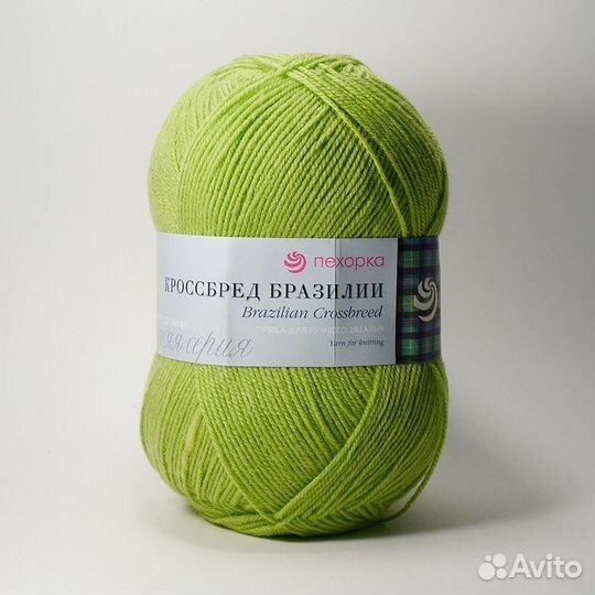 Пряжа Пехорка Кроссбред Бразилии