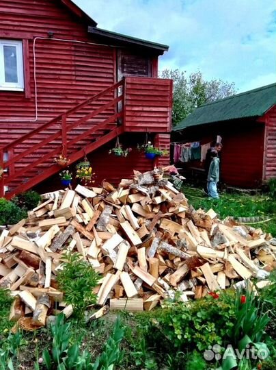 Дрова колотые