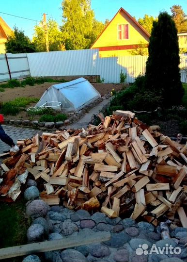 Дрова Береза с доставкой в Выборге