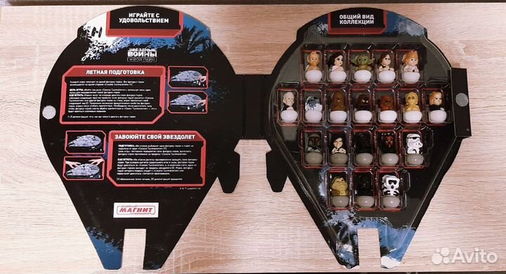 Фигурки неваляшки звёздные войны магнит