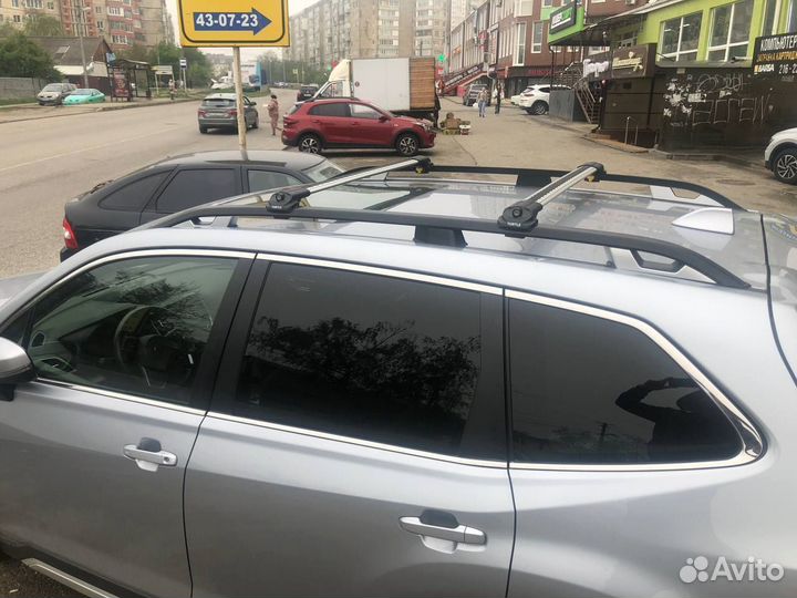 Багажник на рейлинги Subaru Forester