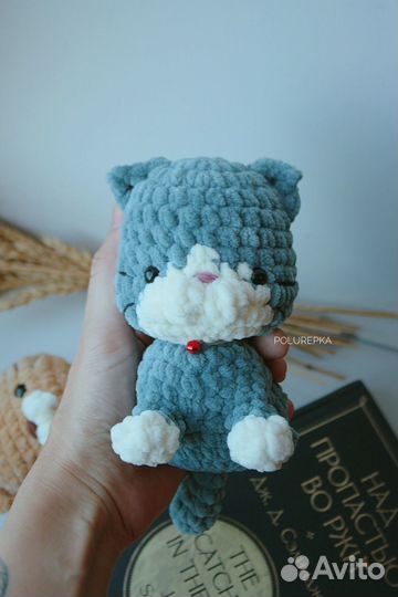 Вязаный котенок