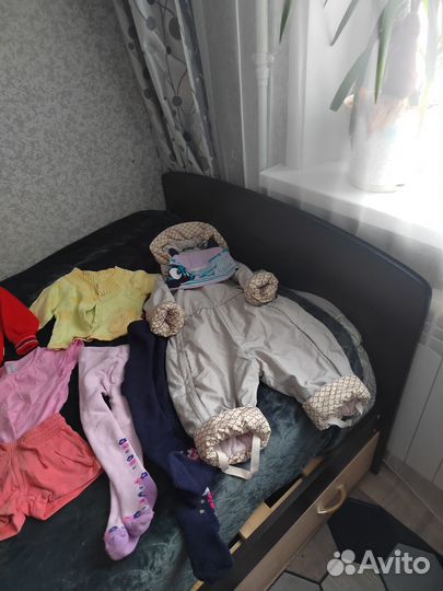 Детские вещи на девочку пакетом