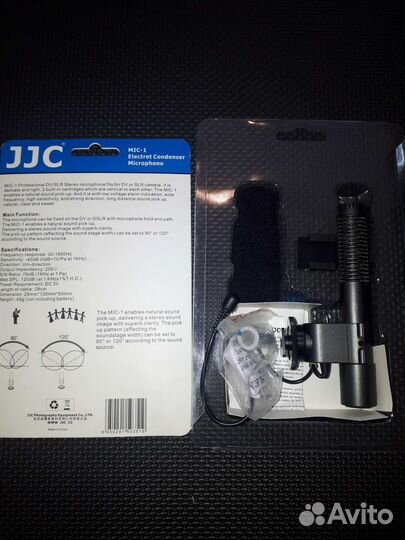 JJC MIC-1 Electred Condenser Microphone микрофон