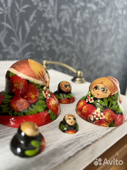 Матрешки из дерева