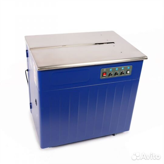 Полуавтоматическая стрейпинг-машина (закрытый сто