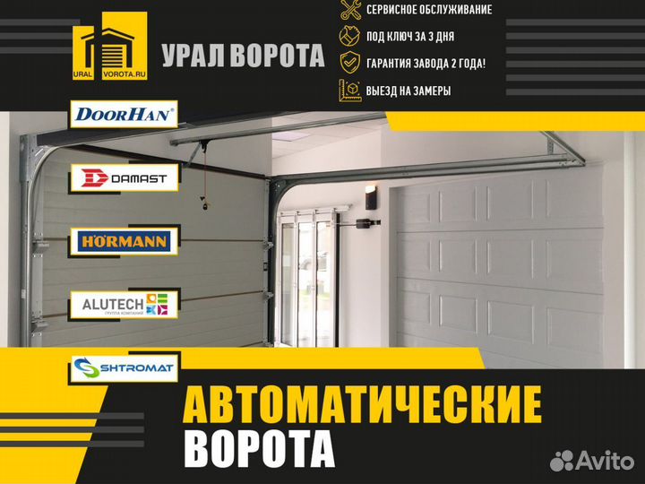 Автоматические гаражные ворота