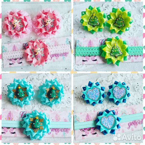 Резиночки и повязки для волос