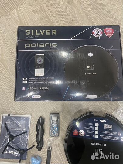 Умный робот пылесос polaris