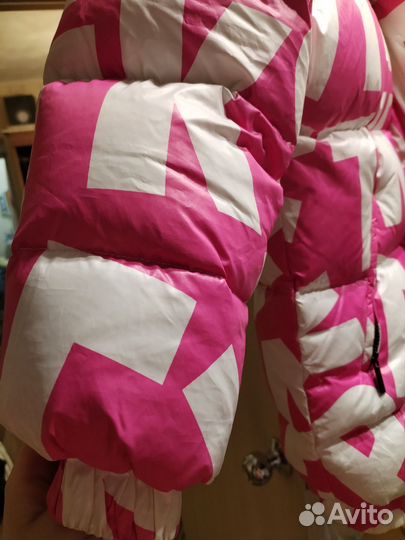 Розовая куртка зимняя Gulliver 170