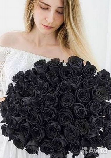 Чёрные розы Букеты с доставкой