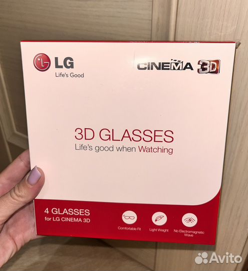 3D очки для телевизора lg