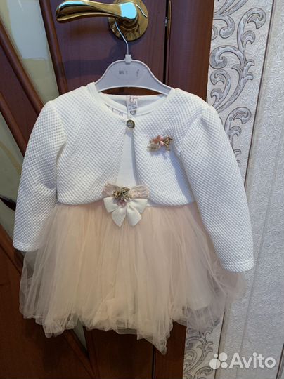 Платье для девочки 86 размер