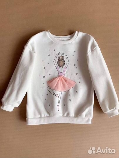 Свитшот флис 104-128