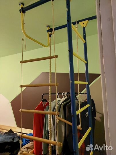 Детская шведская стенка бу