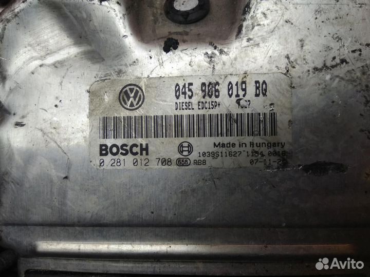 Блок управления двигателем Skoda Fabia 2 (2007-20