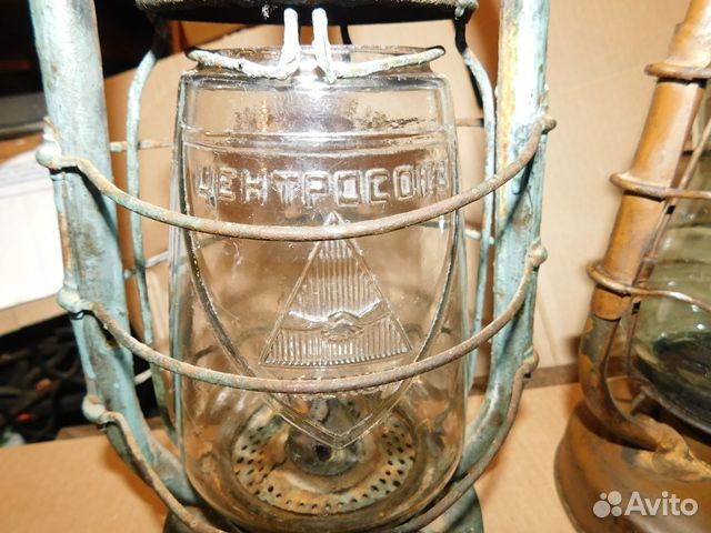 2 Антикварных,керосиновых фонаря летучая мышь СССР