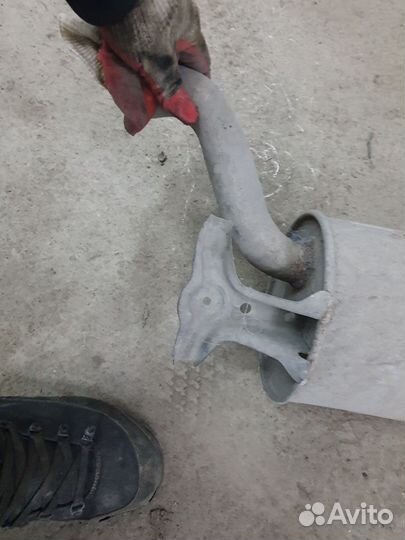 Глушитель mercedes 124