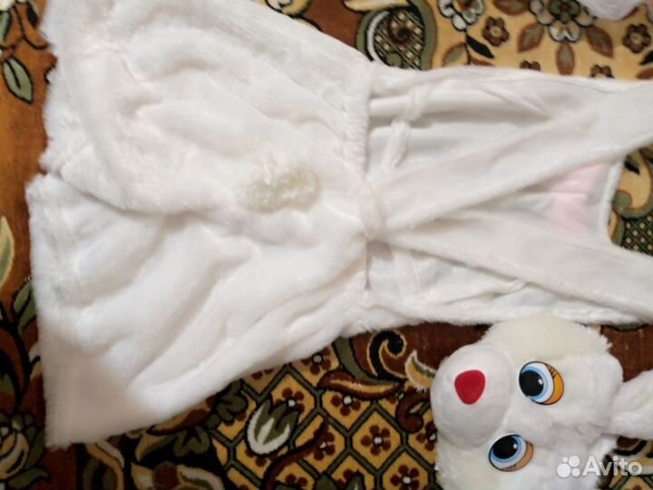 Костюм зайчика для девочки 104 размер