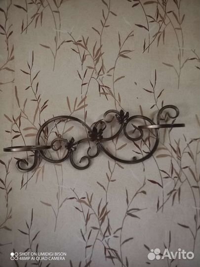 Подставка для цветов напольная металлическая