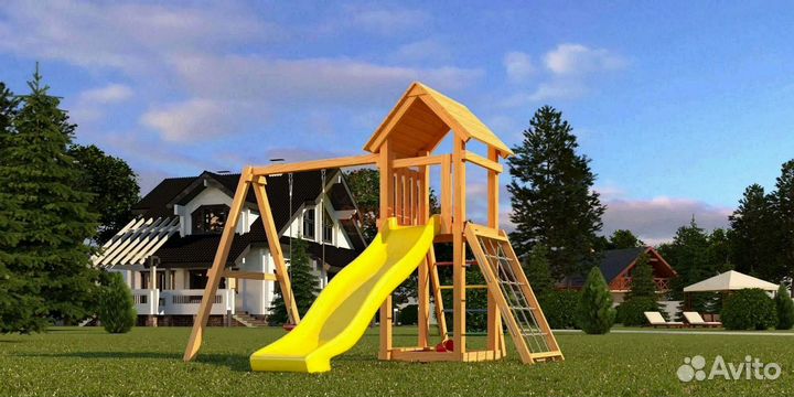 Детский игровой комплекс уличный Савушка Мастер 7