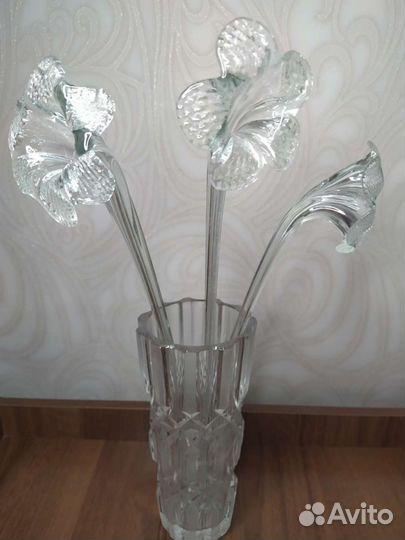 Вазы хрустальные СССР и др в профиле