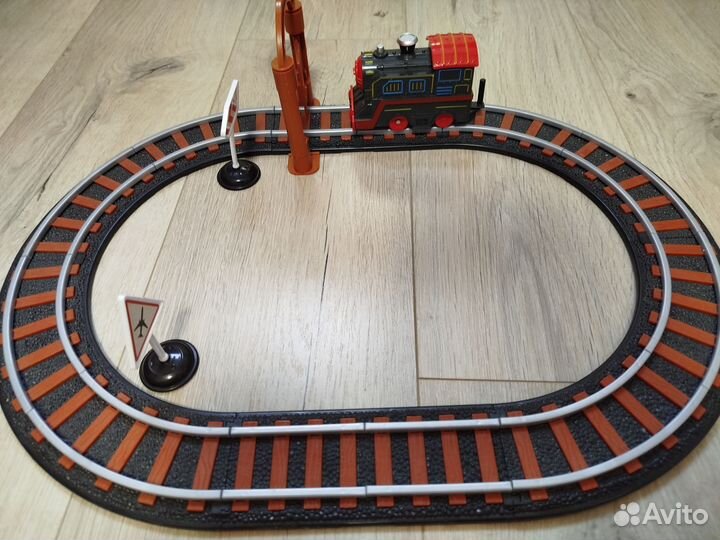 Паровоз и железная дорога