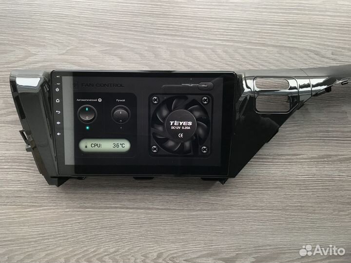 Магнитола Toyota Camry XV70 с круговым обзором 360