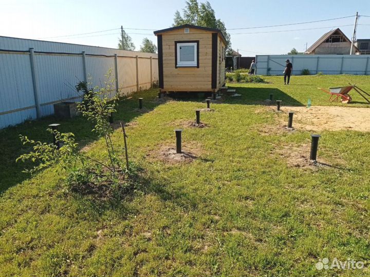 Винтовые сваи под ключ + монтаж