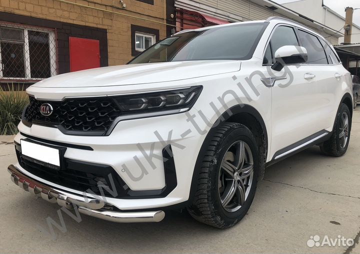 KIA Sorento MQ4 2020 Защита переднего бампера (G)