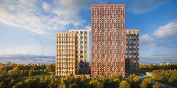 Квартира-студия, 25,5 м², 13/33 эт.