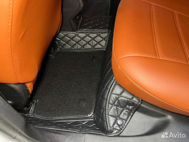 Автомобильные коврики 3D экокожа