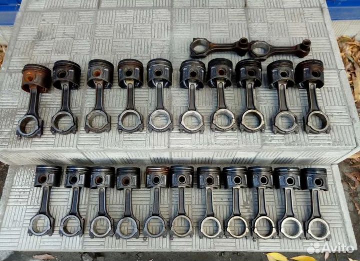 Ford transit euro 5 - Поршни с шатунами Б/У