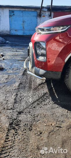 Защита переднего бампера KIA seltos