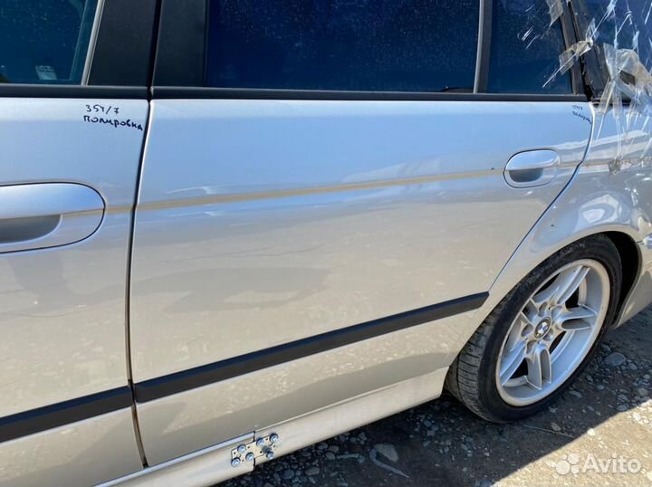 Задняя левая дверь BMW E39 цвет 354/7