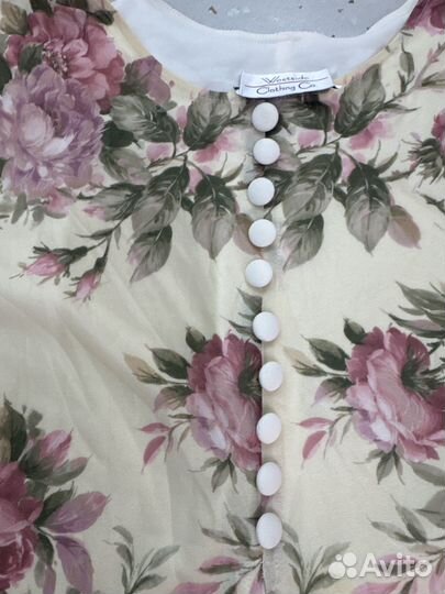 Винтажное платье made in USA 44-46