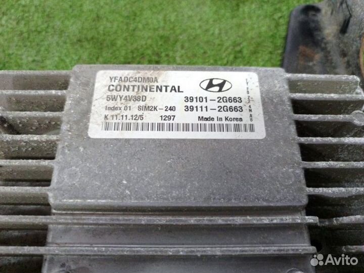 Эбу Hyundai Sonata 6 sedan 2 2013