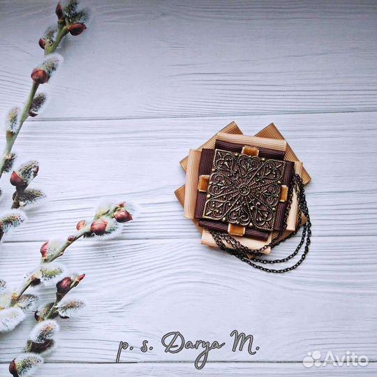 Брошь-орден ручной работы