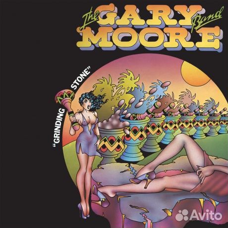 THE gary moore band - Grinding Stone (LP, Coloure