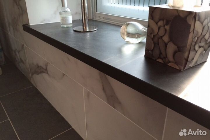 Изготовление подоконников из керамогранита