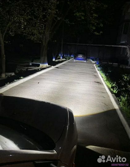 Bi LED лазерные туманки Volkswagen птф