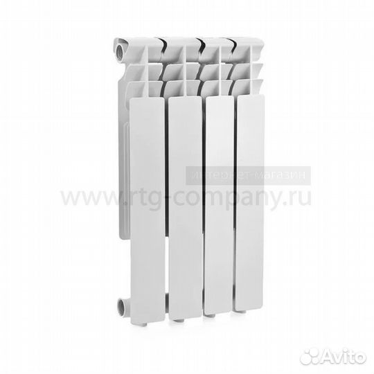 Радиатор биметаллический Оазис 500 4-секции (Росси