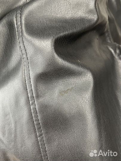 Брюки кожаные