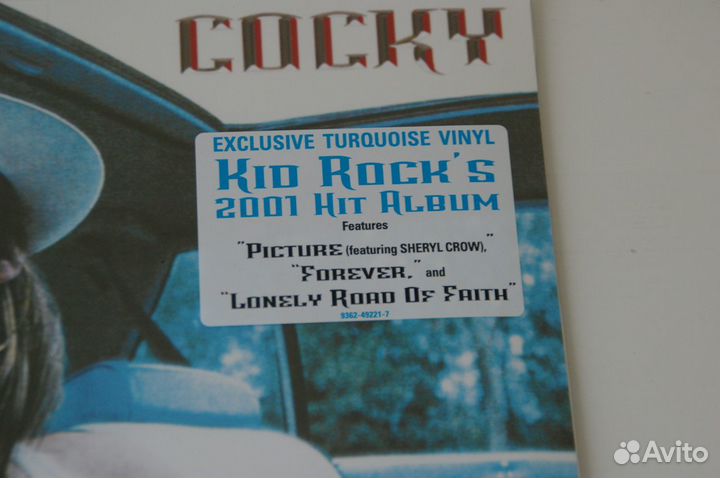 Пластинка Kid Rock Cocky 2001 / 2016 NEW редкость