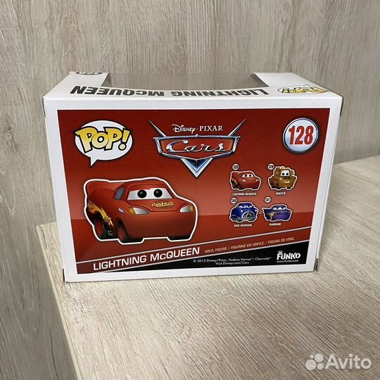 Funko Pop Disney Cars 128 Lightning McQueen