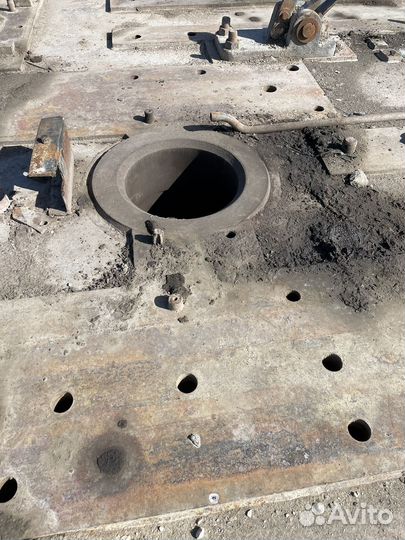 Платформа поворотная экг-5, рама 1080.08.01-3сб