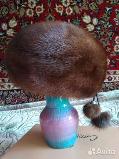 Берет норковый